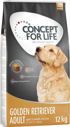 Concept For Life Tørrfôr Adult Golden Retriever 12 kg