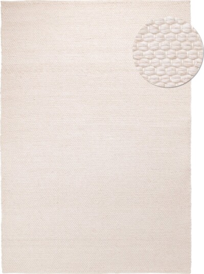 Innendørs/Utendørs tepper Arco Wool Look krem Størrelse: 240 x 340 cm