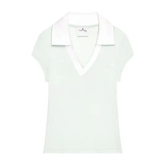 Courrèges Dame Topper Blå M, Courrèges Dame Topper Blå M,