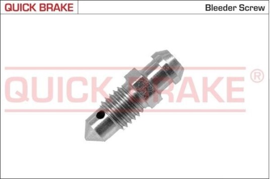 QUICK BRAKE 0053 Lufteskrue / -ventil