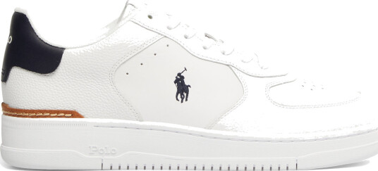Polo Ralph Lauren Masters Court Leather Sneaker - White - 36