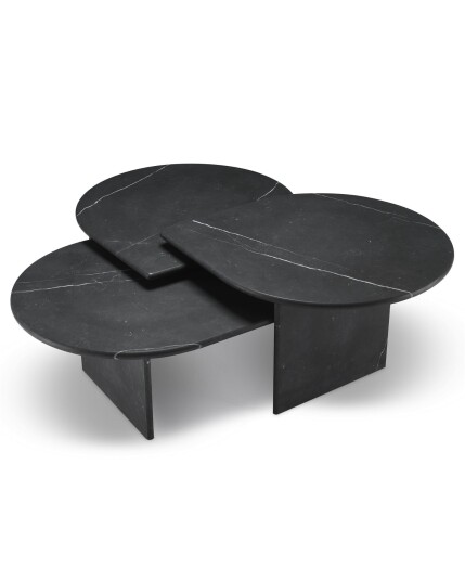 Naples satsbord marmor svart Naples satsbord marmor svart