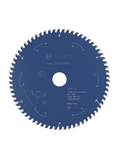 Bosch 216 mm Expert Aluminium Sirkelsagblad med 66 Tenner