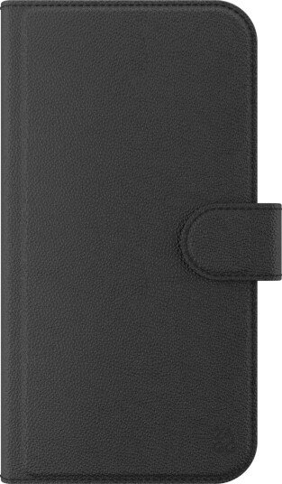 Zagg Lommebokdeksel til iPhone 16/15/14/13 - Flip-cover i Kunstlær med 3 Kortlommer - Svart