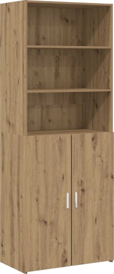 vidaXL Høyskap Artisan eik 70 x 42,5 x 185 cm Konstruert tre