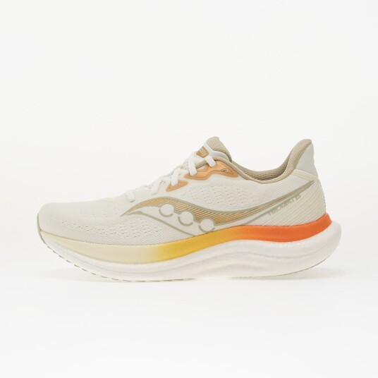 Saucony Men's Triumph 23 Ivory/fire 47 Saucony Men's Triumph 23 Ivory/fire 47