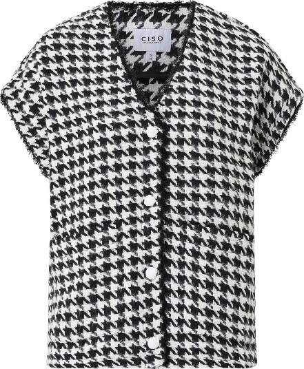 Ciso - Vest Waistcoat - Svart