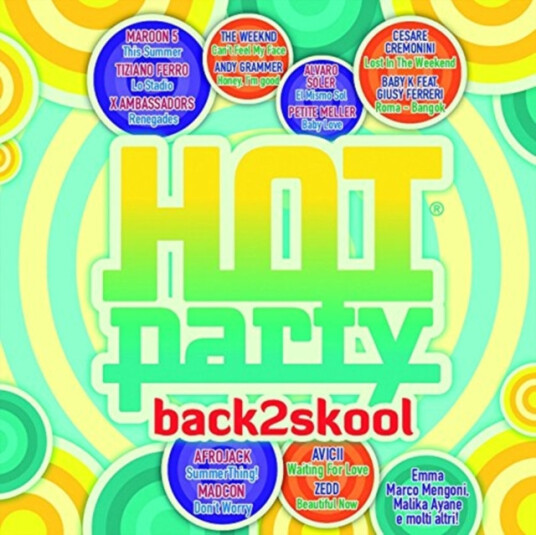 Diverse Artister Hot Party Back2skool 2015 CD Diverse Artister Hot Party Back2skool 2015 CD