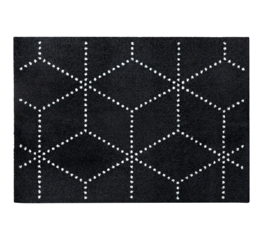 Heymat Hagl Black dørmatte 60x85 cm