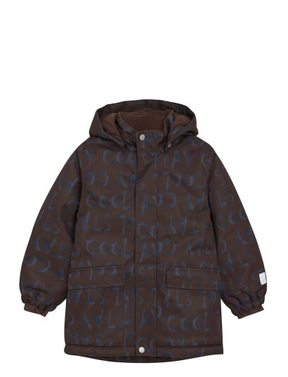 Minymo Snow Jacket Brown 128