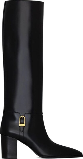 Saint Laurent Dame Sko Svart 37 1/2 EU, Saint Laurent Dame Sko Svart 37 1/2 EU,