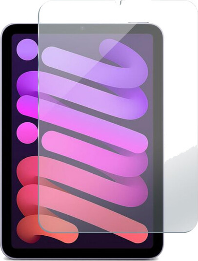eSTUFF Titan Shield - Skjermbeskyttelse for nettbrett - glass - 7.9 - gjennomsiktig - for Apple iPad mini (6. generasjon)