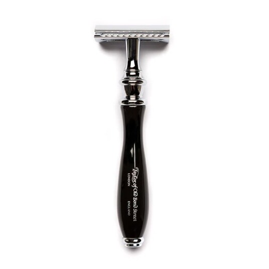 Taylor of Old Bond Street Victorian Safety Razors 2 colors Black Taylor of Old Bond Street Victorian Safety Razors 2 colors Black