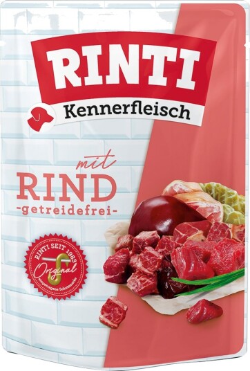 Rinti Våtfôr Kennerfleisch Okse 20 X 400 G Rinti Våtfôr Kennerfleisch Okse 20 X 400 G