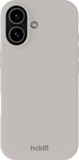 Holdit Silicone Case iPhone 17 Grey