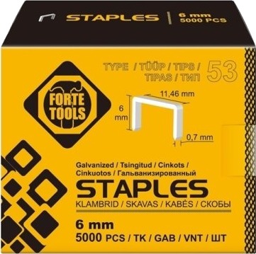 Forte Forte Stifter Staples 53 Type 6 Mm 5000 Stk