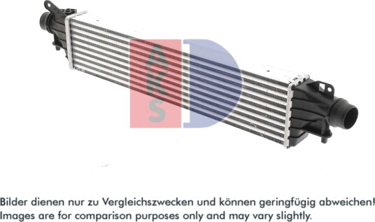 Intercooler AKS DASIS 157044N Intercooler AKS DASIS 157044N