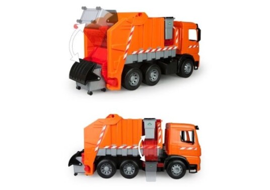 Lena Giga Trucks Garbage Truck Arocs With Labels Søppelbil Garbage Truck 3 År Plast Grå Oransje Lena Giga Trucks Garbage Truck Arocs With Labels Søppelbil Garbage Truck 3 År Plast Grå Oransje