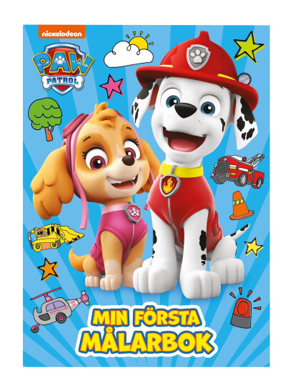 TUKAN Paw Patrol: Min Första Målarbok - Multi/patterned - SWEDISH