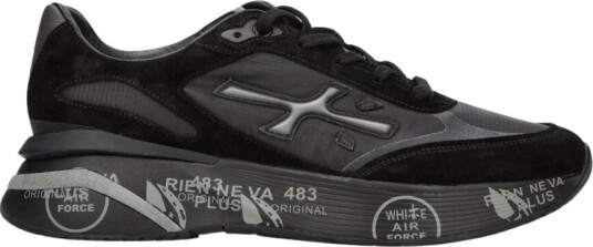 Premiata Herre Sko Svart 45 EU,