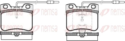 REMSA 0247.14 Bremseklosser
