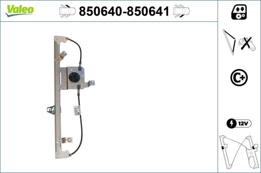 Vindusheis VALEO 850640