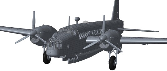 Airfix Vickers Wellington Mk.II Modellfly 1:72