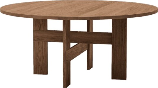 Thorup Copenhagen Mio Spisebord Ø160 Massiv Beiset Eik Thorup Copenhagen Mio Spisebord Ø160 Massiv Beiset Eik