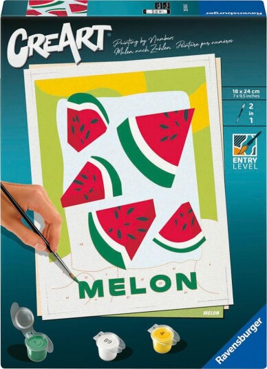 Ravensburger CreArt Mal etter nummer 12+ år Melon