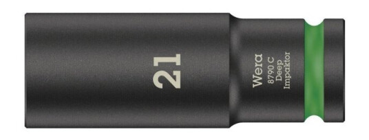 Wera 8790 C Impaktor Deep 05004837001 Unbrako Topnøgleindsats 21 Mm 1/2 (12,5 Mm) Wera 8790 C Impaktor Deep 05004837001 Unbrako Topnøgleindsats 21 Mm 1/2 (12,5 Mm)