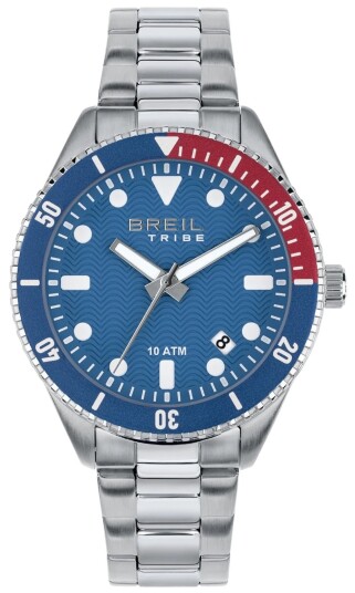 Breil Herreklokke EW0717 Overhand Blå/Stål Ø39 mm Breil Herreklokke EW0717 Overhand Blå/Stål Ø39 mm