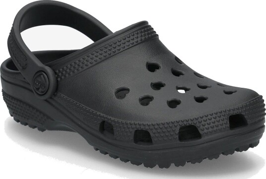 Crocs Classic Hearts Cut Out Clog K BLACK 32/33