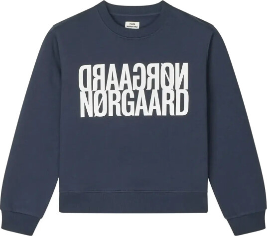 Mads Nørgaard Original Sweat Talinka Sweatshirt Navy 128
