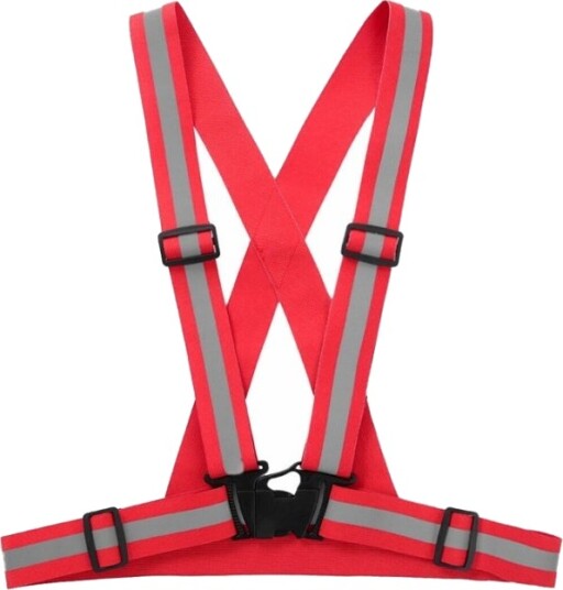 Reflekssele/Refleksvest, Rød
