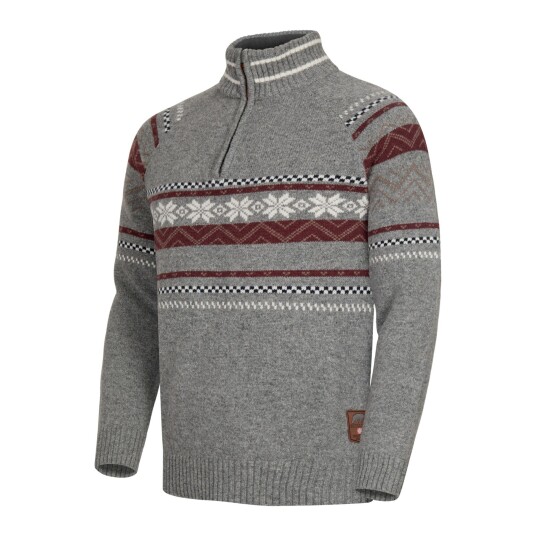 Gridarmor Snøstjerne Hz Ullgenser Men Grey Melange L Gridarmor Snøstjerne Hz Ullgenser Men Grey Melange L