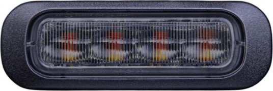 Strands Dark Knight Varsellys 4 LED 4 LED, ECE R65, Mørkt glass