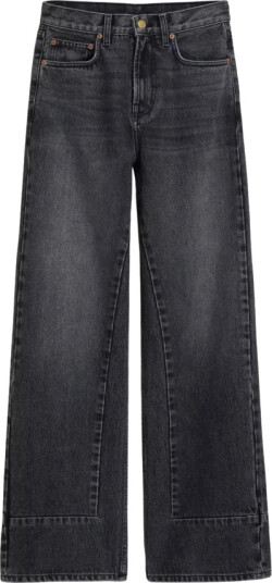 B Sides Dame Jeans Svart W26,