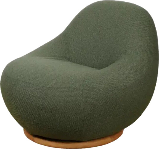 Cane line Gem lenestol m/teak dreie Dark green Rise