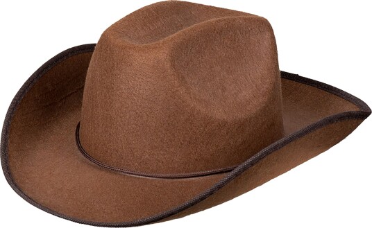 Catsson Cowboyhatt Rodeo Brun One size PK03992
