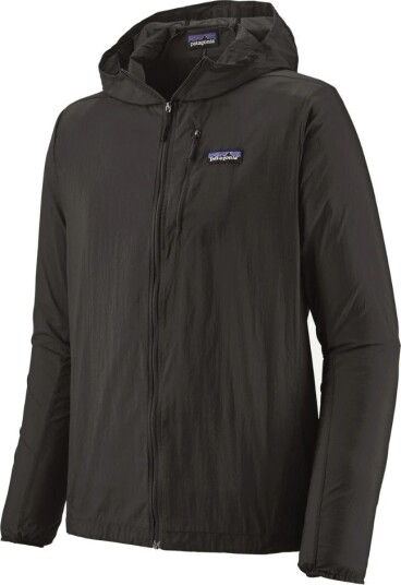 Patagonia Men"s Houdini Jacket Black W/Black S Patagonia Men"s Houdini Jacket Black W/Black S