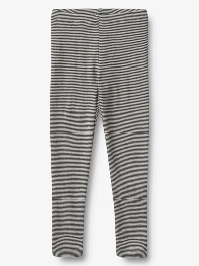 Wheat Wool Leggings Agi Blå 128