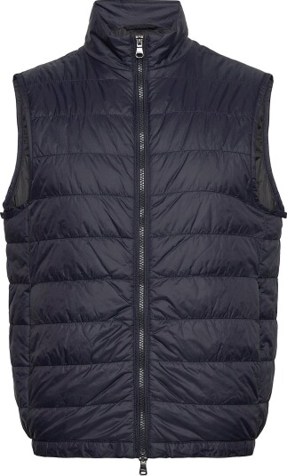 Oscar Jacobson Padded Liner Vest NAVY 56
