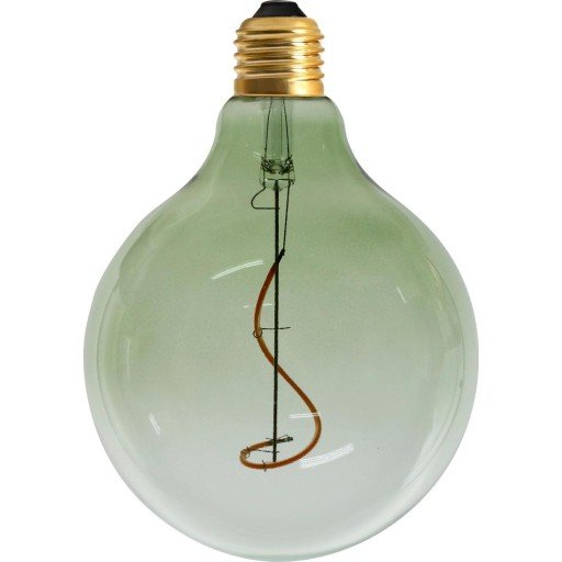 Halo Design LED Globe lyspære med farget glass, grønn