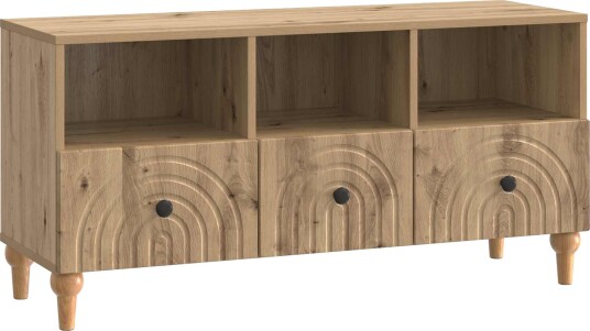  TV skap Artisan Eik 102 x 34,5 x 50 cm Konstruert tre