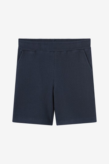 Grunt Shorts grAli Waffle Shorts Blå