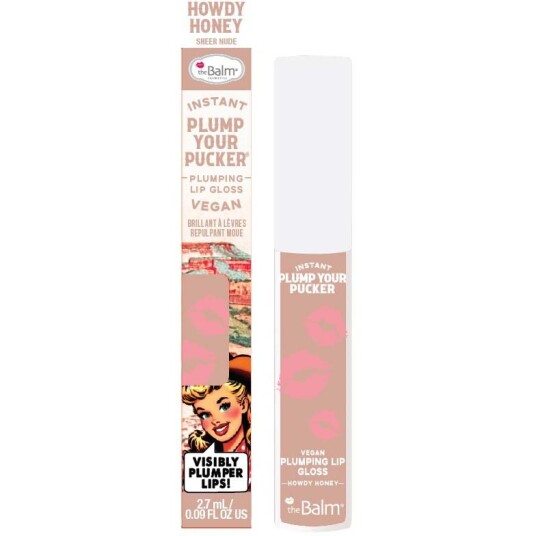 the Balm Instant Plump Your Pucker Howdy Honey the Balm Instant Plump Your Pucker Howdy Honey