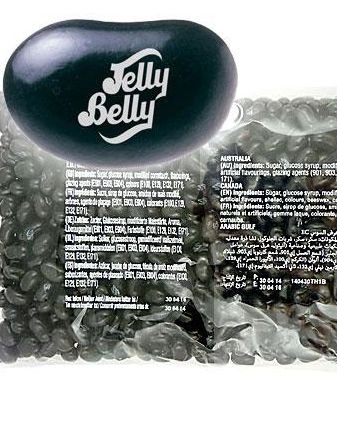 1 kg Jelly Belly Black Licorice USA Import