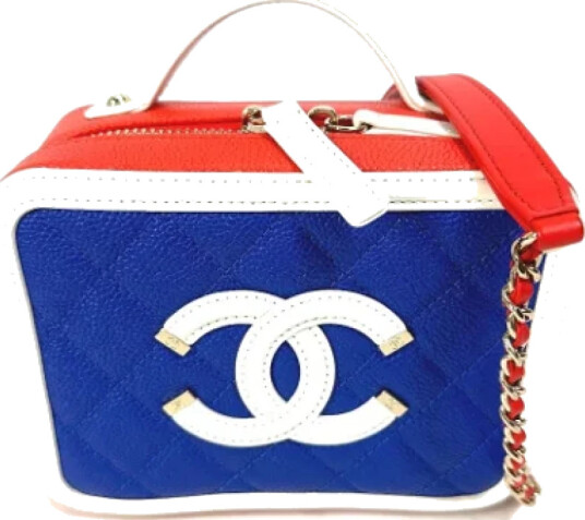 Chanel Vintage Dame Blå
