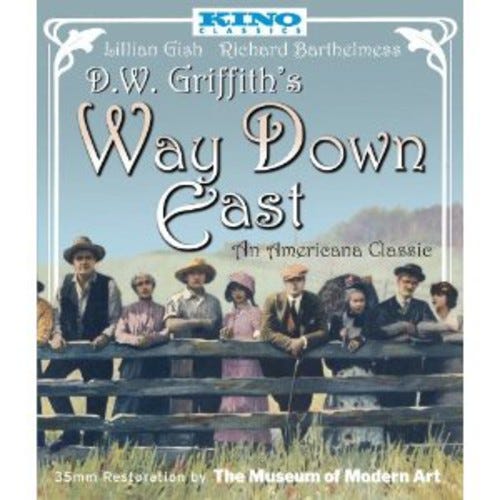 Way Down East Bluray