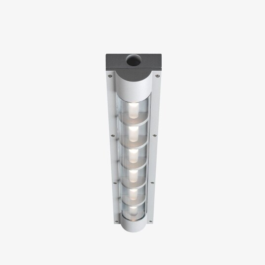 Louis Poulsen Louis Poulsen AL 600 utendørs vegg/taklampe 35 - Aluminium